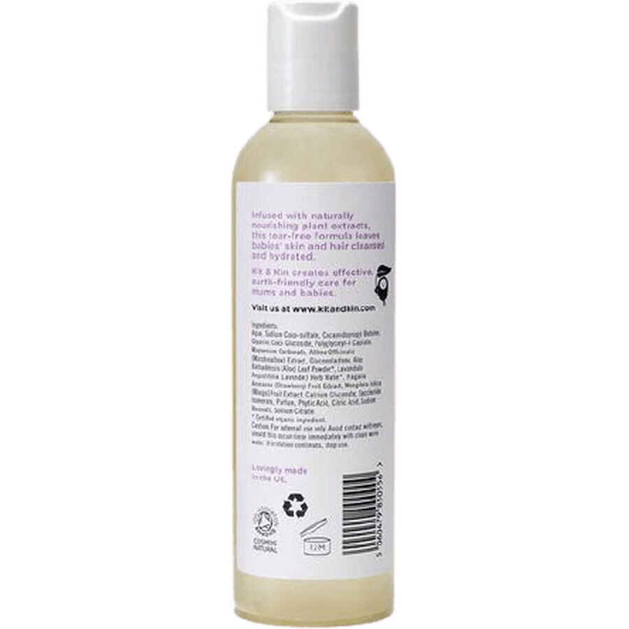 Kit & Kin Haar & Lichaam Shampoo 250 ml