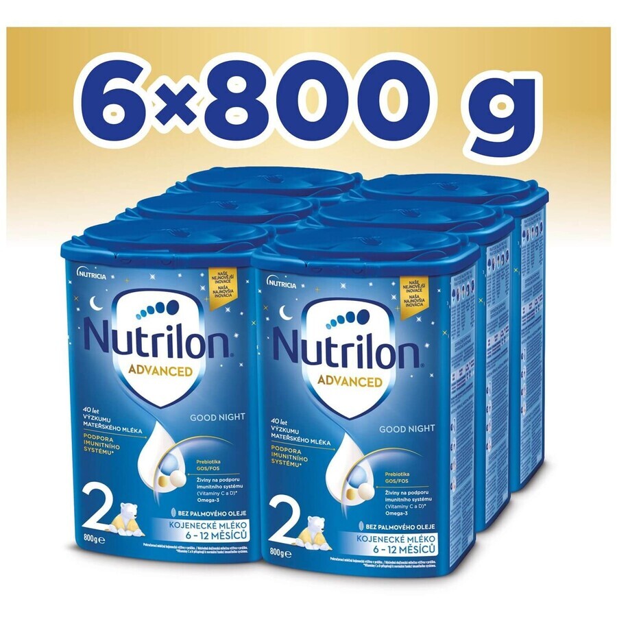 Nutrilon 2 Advanced Goede Nacht 6 x 800 g