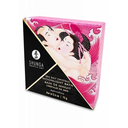 Cristales de Sal Marina Shunga Baño Luz de Luna Afrodisia 75 g