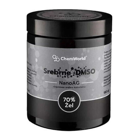 Gel DMSO argent 70% DMSO 190ml ChemWorld