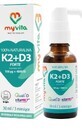 Vitamine K2 100 mcg + D3 4000 IU FORTE druppels 30 ml MyVita