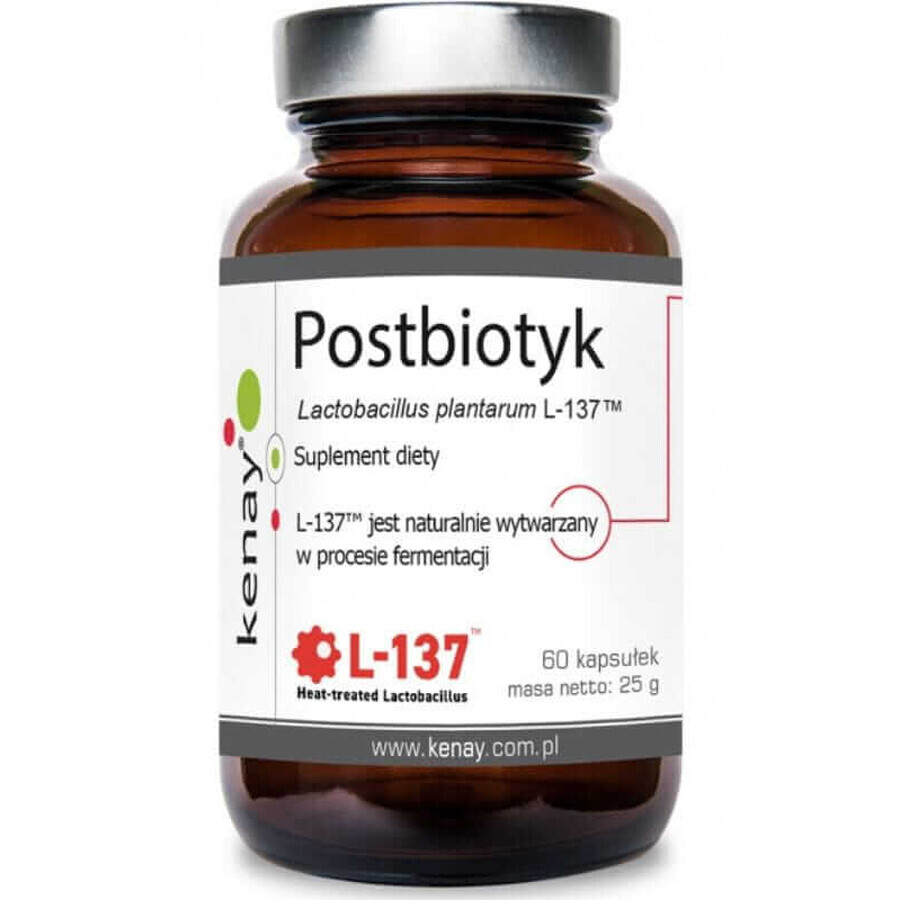 Postbiotikum Lactobacillus plantarum L-137, 60 Kapseln Kenay