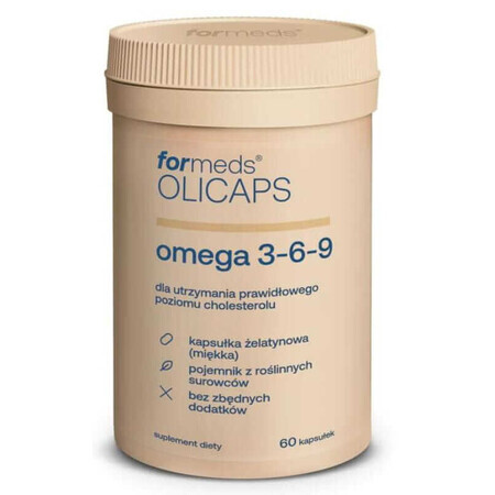 Olicaps OMEGA 3-6-9 ( 60 gélules) Formeds