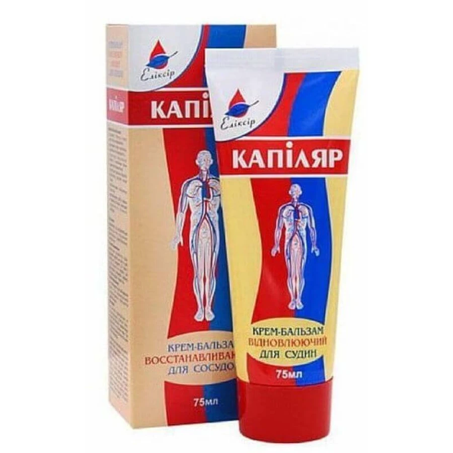 Kapilar crème - balsem met Siberisch lariksextract 75ml