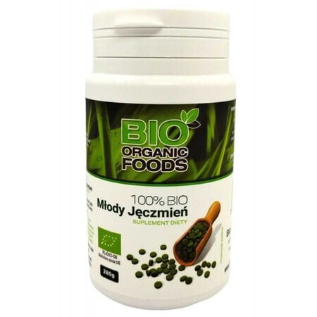 Orge jeune Bio 280g en comprimés BIO Organic Food