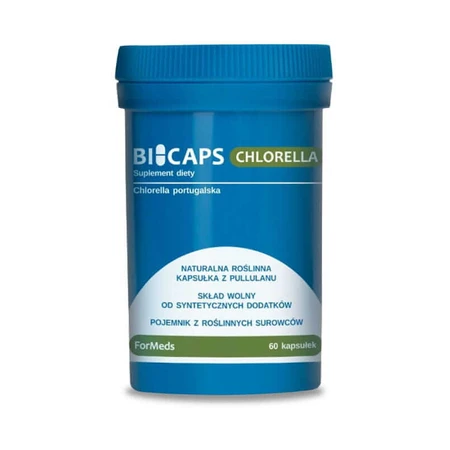 Bicaps Chlorella Portugal 60 Kapseln 530mg, Formeds