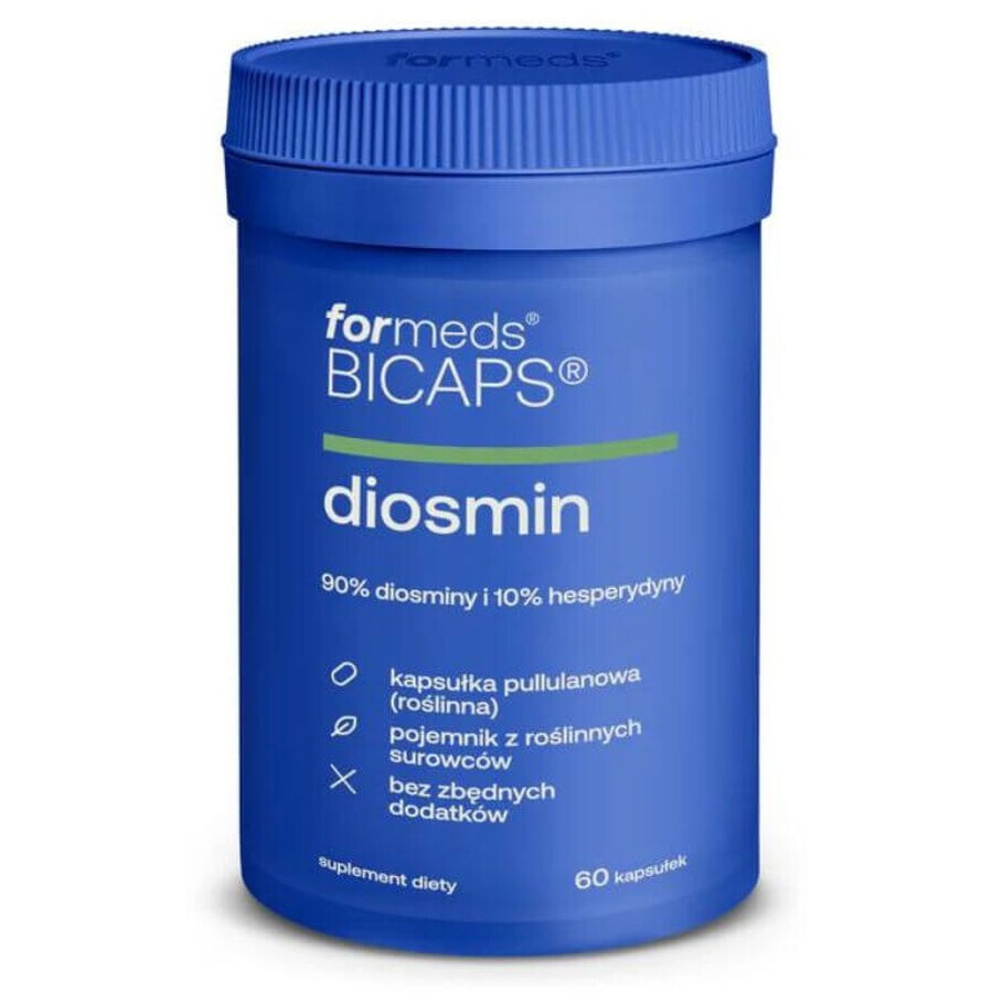 BICAPS DIOSMIN ( 500 mg) Diosmina - 60 cápsulas Formeds