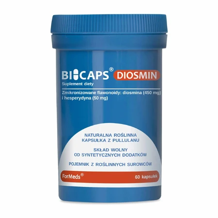 BICAPS DIOSMINE ( 500 mg) Diosmine - 60 capsules Voedingsvormen