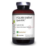 FOLATE 5-MTHF (aktive Folsäure) Quatrefolic (300 Kapseln) Kenay