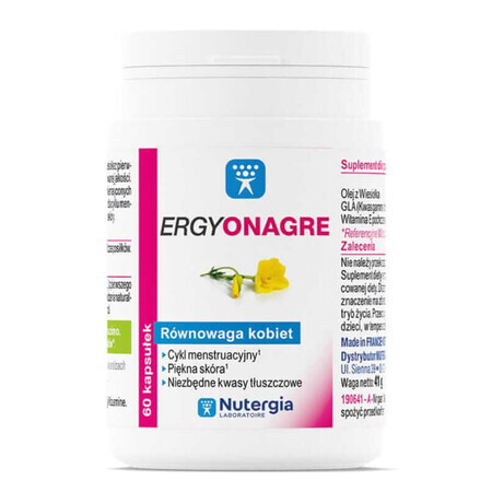 Ergyonagre Nutergia Women's Balance 60 Kapseln