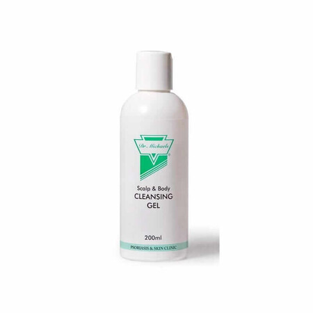 REINIGINGSGEL VOOR PSORIASIS 200 ML REINIGINGSGEL VOOR HOOFDHUID EN LICHAAM DR MICHAELS