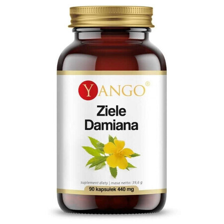 Damiana kruid 90 capsules Yango