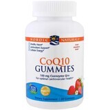 CoQ10 Gummies 100 mg ubiquinone strawberry (60 jellymies) Nordic Naturals