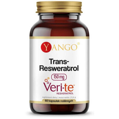 Trans resveratrol Veri-te 60 capsules Yango