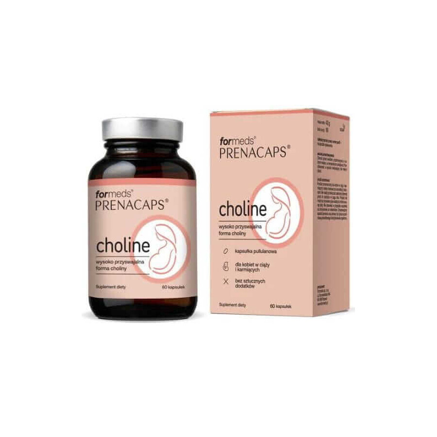 Prenacaps Cholin (250mg) 60 Kapseln Formeds