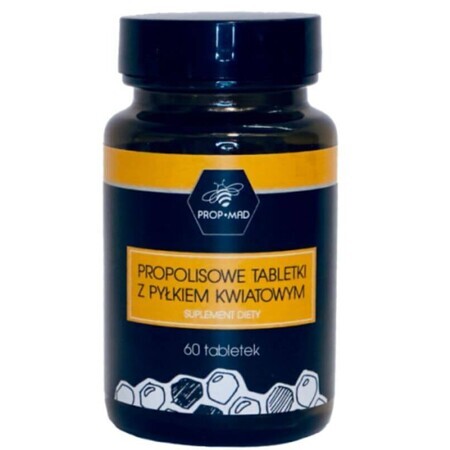 Propolis bee pollen tablets 60 tablets PROP-MAD