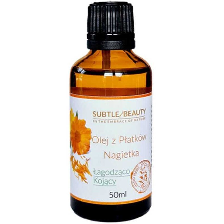 Calendula bloemblaadjes olie 50 ml maceraat Subtiele Schoonheid