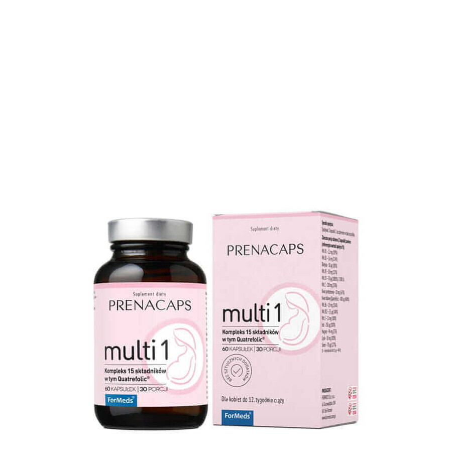 Prenacaps Multi 1 60 cápsulas ForMeds