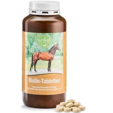 Biotine voor paarden 500 tabl. Tierlieb Sanct Bernhard