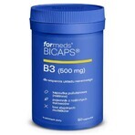 Bicaps Vitamin B3 Niacin 500mg (60 caps) niacin capsules, Formeds