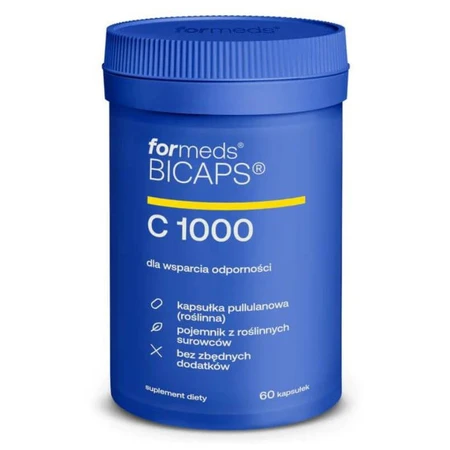 ForMeds Bicaps C 1000, 60 kapsułek: ceny i cechy