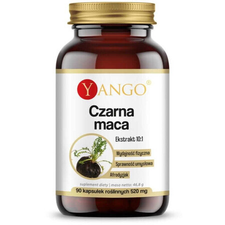 Zwarte Maca 90 capsules Yango