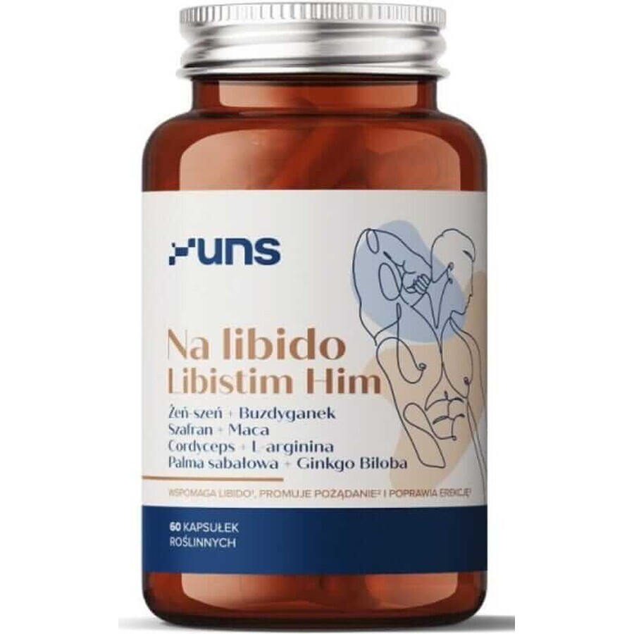 Pour la libido Libistim Him 60 gélules UNS