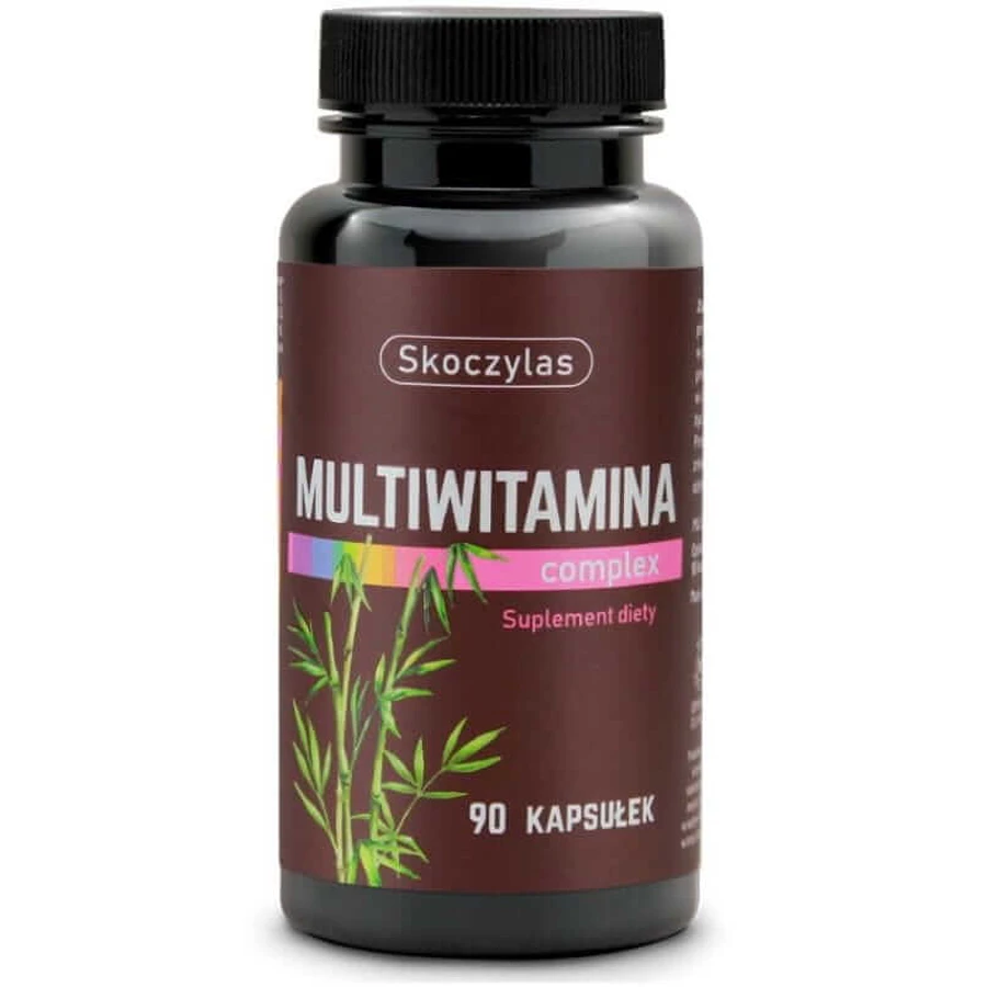Skoczylas Multiwitamina Complex, krzem, bor i jod, 90 kapsułek: ceny i cechy