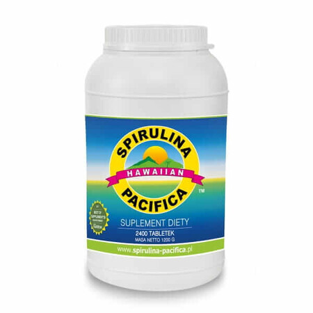 Spirulina Pacifica Hawaiian 2400 compresse 500mg, Cyanotech