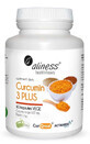 Curcumine 3 PLUS Curcuma longa 500 mg Piperine 1 mg 60 capsules Aliness