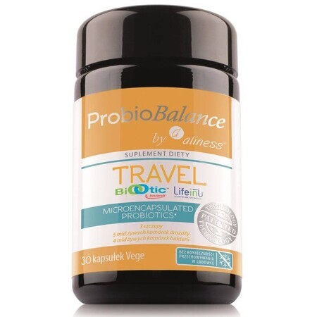 ProbioBalance Travel 30 plantaardige capsules Aliness