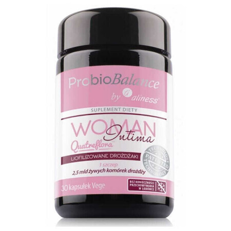 ProbioBalance Woman Intima Quatreflora 2,5 miljard 30 capsules Aliness