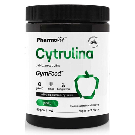 Citrulline Citrulline malate (apple) 400 g GymFood Pharmovit