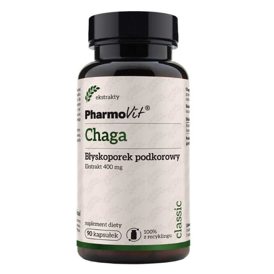 Chaga 4:1 - 90 capsules ( Spinneret subcorticaal) Pharmovit Classic