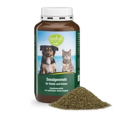 Zeewier voor honden en katten 300 g - natuurlijk jodium Tierlieb Sanct Bernhard