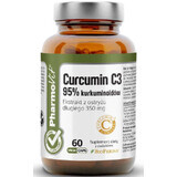 Curcumin C3 95% curcuminoid 60 capsules Pharmovit Clean Label