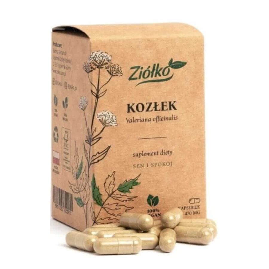 Kozłek - Sen i spokój - 60 kapsułek Ziółko: ceny i cechy