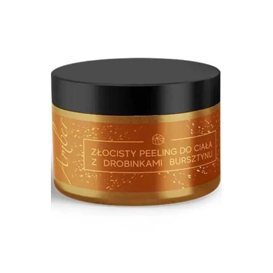 Gouden bodyscrub met amberdeeltjes 300g Amber Line