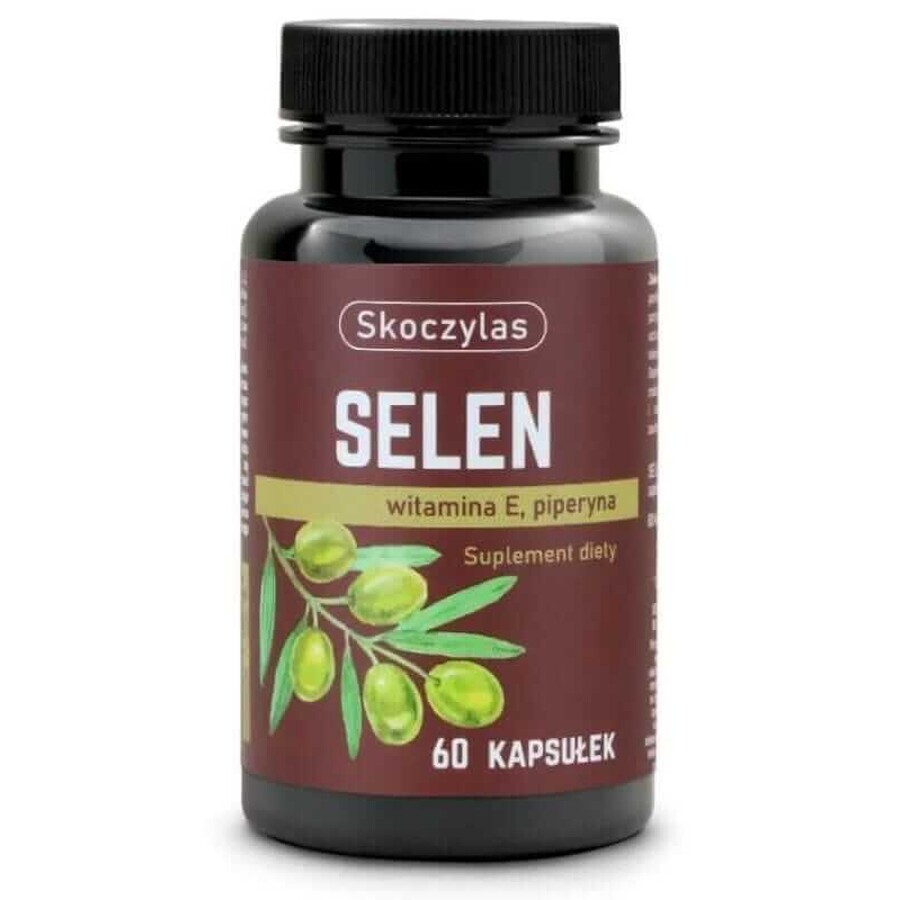 Skoczylas Selenio, vitamina E, piperina 60 capsule