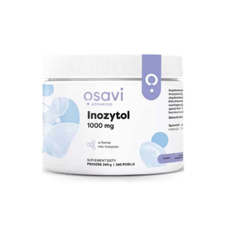 Osavi Inositol 1000 mg poeder - 240 gram