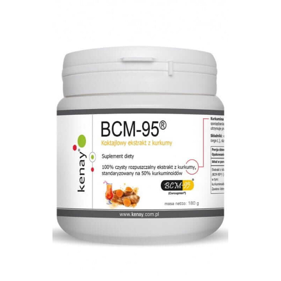 Kurkuma - löslicher Extrakt BCM-95 Biocurcumin180 g - Kenay