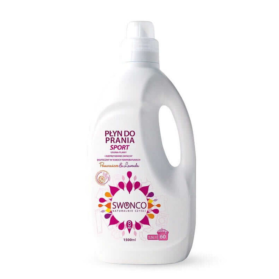 Liquido per il lavaggio sportivo, 1500 ml, Swonco