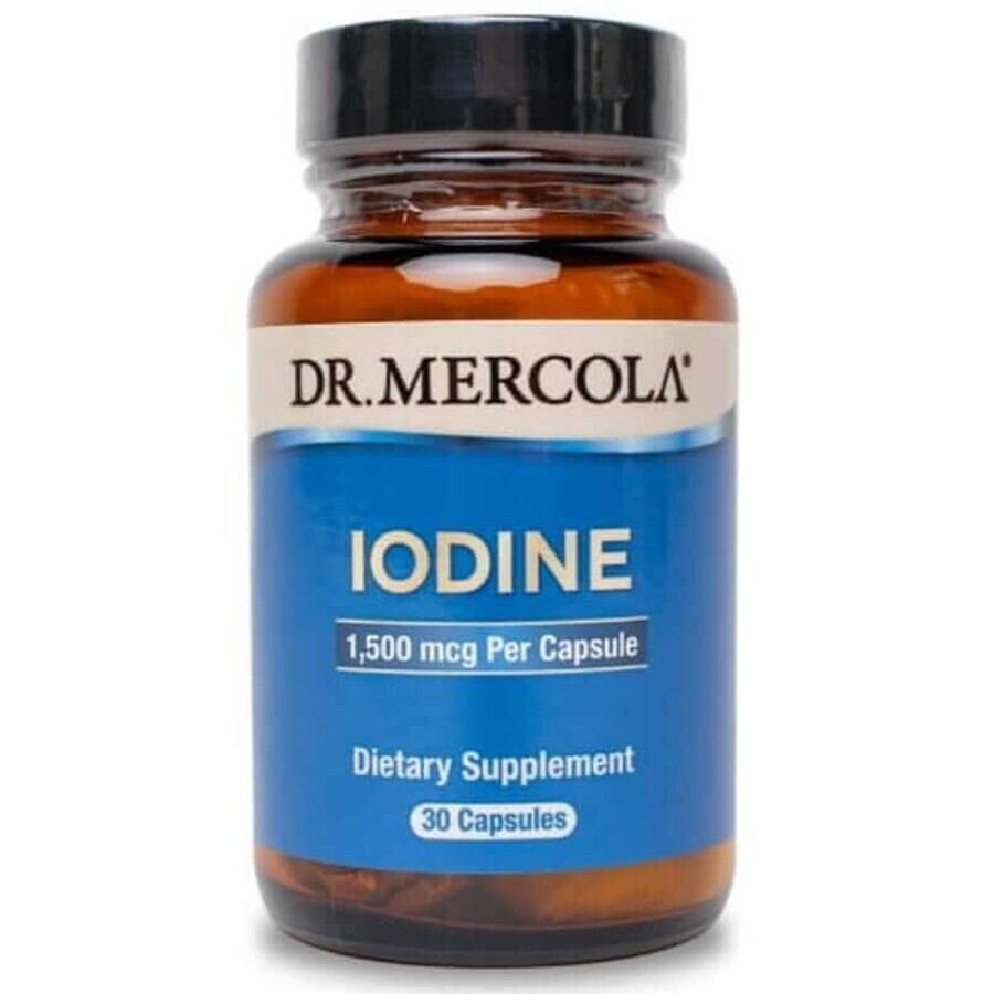 Iodio (ioduro di potassio) 1,5 MG 30 capsule Dr Mercola