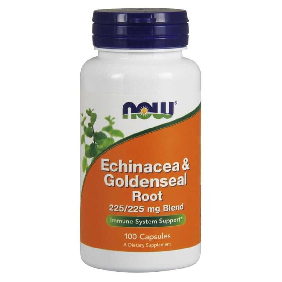 NOW Foods Echinacea & Goudsbloemwortel 100 capsules