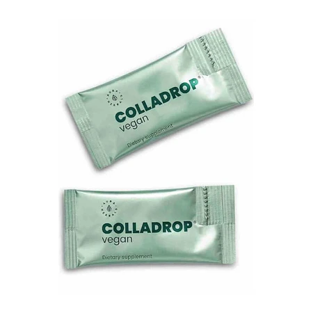 Colladrop Vegan 2000 mg, collagen booster Vollagen 30 sachets Aura Herbals