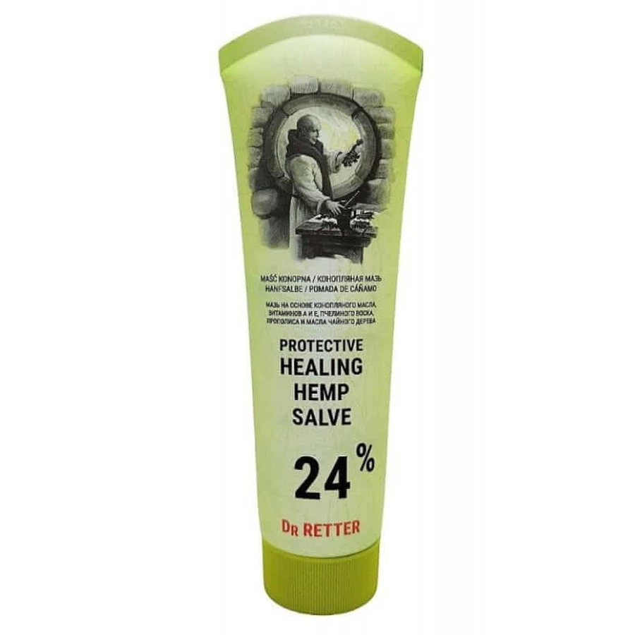 Hennepolie zalf 24% Nr. 657, 80g Dr Retter Hennepbalsem