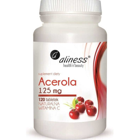 Acerola 125mg x 120 compresse Aliness Natural Vitamin C