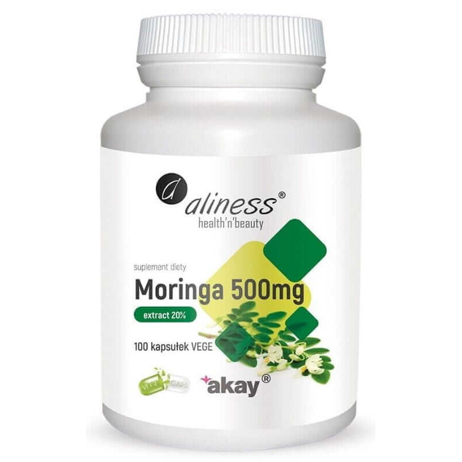 Estratto di moringa 20% 500mg x 100vcaps Aliness