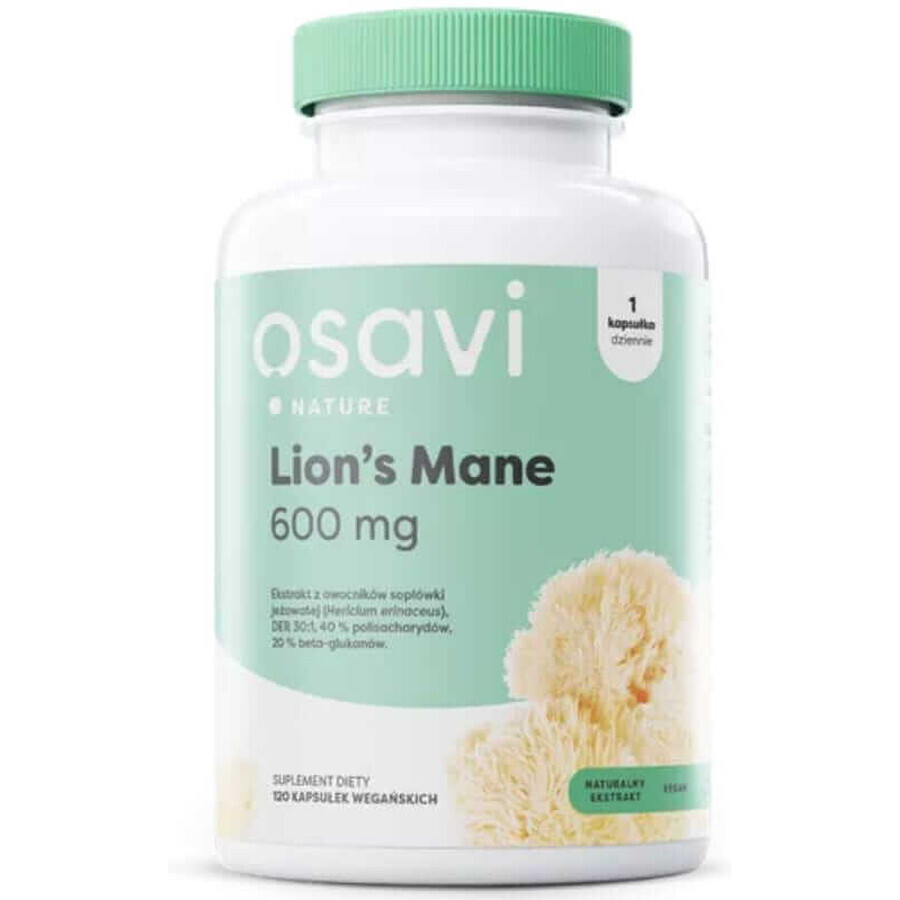 Osavi Mane de Lion (coneflower) 600 mg - 120 gélules végétaliennes