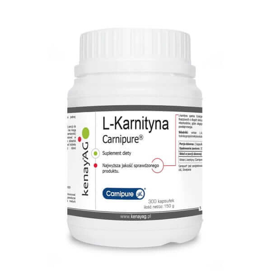 L-Carnitina Carnipure (300 capsule), Kenay